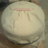 Christening Outfit gumpaste dress