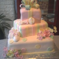 Sweet Dream baby shower cake