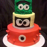 Yo Gabba Gabba Cake 