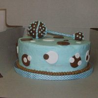 Baby Rattle Cake 