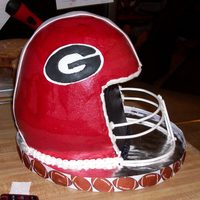 Dawgs Football Helmet 