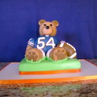 Chicago Bears chicago bears birthday cake