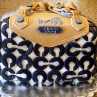 Coach Purse Birthday Cake Coach purse I made for a 28th birthday