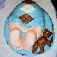 Baby Boy Shower Cake Baby shower cake for baby boy