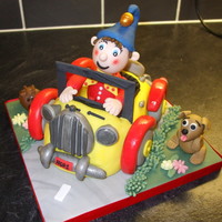 Noddy And Friends Sugar paste models I did for cake decorating collage