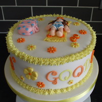 Going Away Cake I made this cake for a friends daughter who is going to work abroad for the summer. Thought I would do something nice and bright and...