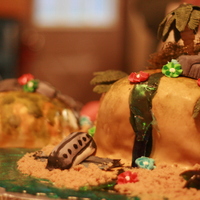 Lost Island This is a birthday cake for my brother whose favorite show is LOST. There are a bunch of show references that fans will recognize, but only...