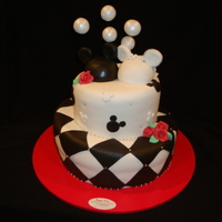 Micky & Minni Wedding Cake 