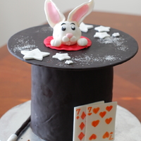 Magician's Top Hat the Client wanted a top hat cake for her son... so this is inspired by many wonderful cakes here on ...