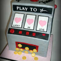 Lucky In Love I did this super fun slot machine cake for a couple that got married at the Wynn Hotel in Las Vegas a few weeks ago and then had a...
