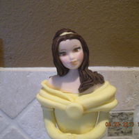 Disney's Belle Here is a sneak peek for an upcoming cake. Belle is the theme of the cake (Hopefully that's obvious from the picture LOL). Basically...
