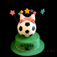 Sweet 16 Soccer Cake 