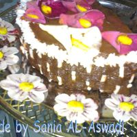 My First Basket Wave Cake I am just an amuture as it shows clearly from my cakes. This is my first attempt at the basket wave technique. Please note that I didn'...