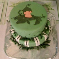 Sweet Pea Babyshower Cake 