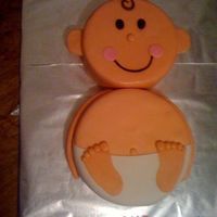 Baby Shower Cake I did this cake for a baby shower.everything is made from fondant.