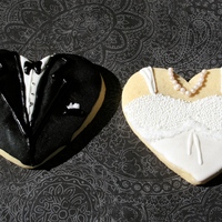 Bride And Groom Sugar Cookie