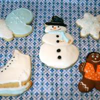 Winter Themed Cookies Without offending anyone, I do seasonal cookies instead of holiday cookies. That way if someone wants to give as a gift for the holidays, a...