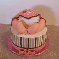 Alamode Baby Rump This is a 10" round strawberry with a baby rump made from RKT from the ball pan. This matches the baby's bedding named Alamode.