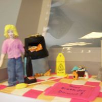 Cleaning Lady Cake for Cleaning Ladys Birthday