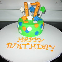 My Wonderful Daughters 17Th Birthday Small cake for my daughters birthday. Butter Pecan and Indy Debi's filling recipe.