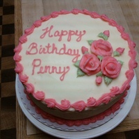 Penny's Birthday Cake Red Velvet Cake with Cream Cheese Icing