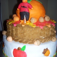 Pumpkin Harvest Entered this in my first cake show, it was a fall/harvest theme