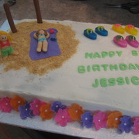 Hawaiian Birthday Cake 