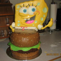 Spongebob The Spongebob portion is made with the Spongebob cake pan and candy melts. The bottom is covered in all fondant. I found this in the latest...