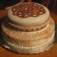 Celtic Knot This did not turn out how I wanted. This was my first time using the shimmer stuff and it kept flaking everywhere and wouldn't just...