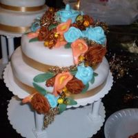 Wedding Cake all fondant