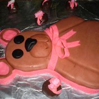 Teddy For Babyshower all fondant