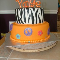 Peace, Love And Zebra Stripes 