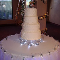 This Cake Was A Nightmare... The cake store was all out of pearls so I hand made them myself. Took me forever! I stayed up for two days making this cake without any...