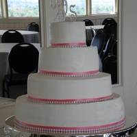 My First Wedding Cake With Butter Cream Frosting 