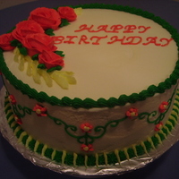 Just Happy Birthday a guy call to make an order for this cake , but just wants happy birthday on it. so i've learn not to ask why just make them happy for...