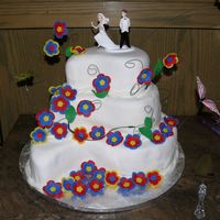 Runaway Bride This was my first wedding cake.