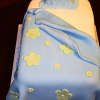 Bed Sleepover birthday cake