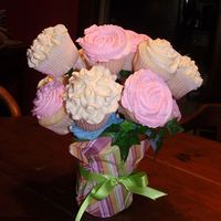 Cupcake Flower Bouquet 