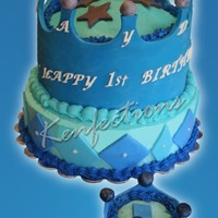 Little Prince Birthday Cake Created for a new client of ours, this Little Prince birthday cake took extraordinarily long due to the fondant crowns not wanting to...