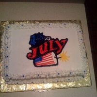 4Th July Cake 