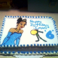 Princess And The Frog Cake 