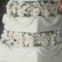 My First 5 Tier Cake My cake from the thread: I don't want to make "The Phone Call"3 tiers real 2 fakes.