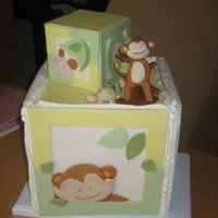 Krista's Babyshower Serves only 20, it was a small baby shower, but I wanted to make it big and special because it was my friend. So the top tier is fake and...