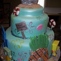 Spongebob Bikini Bottom Cake 