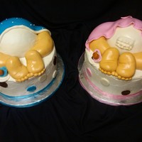 Double Baby Shower Its A Boy And A Girl 