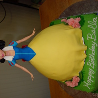 Snow White Cake made this one for my daughter's 3rd birthday, since she's obsessed with Snow White.I bought an actual Disney Snow White doll,...