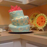 Topsy Turvy Our first topsy turvy cake!