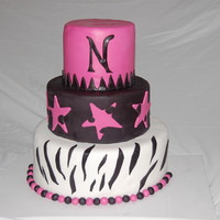 Fun Cake I designed this cake for my 18 year old niece.