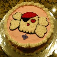 Skull And Crossbones My niece was really into pink and skulls/crossbones