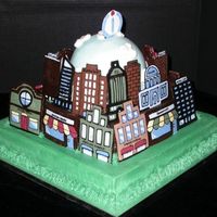 Downtown All the credit for this cake HAS to go to Eight! After seeing her cake I knew I HAD to find an occasion to make it. This is for a friend of...